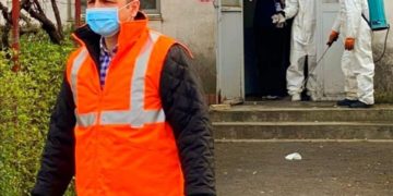 Scările de bloc din Târgoviște au fost dezinfectate!