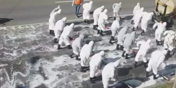 A debutat cea mai mare acțiune de igienizare a Municipiului Târgoviște!