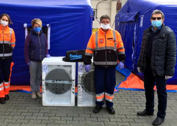 Compania Arctic a donat produse electrocasnice la mai multe unități medicale din județ!