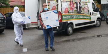 70.000 de măști chirurgicale sponsorizare pentru spitalele din Dâmbovița din partea distribuitorului farmaceutic Fildas Trading, grup CATENA!