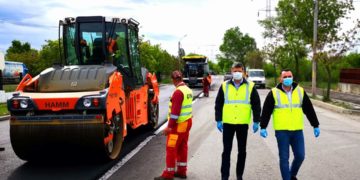Se lucrează pe toate cele 5 loturi ale centurii Municipiului Târgoviște!
