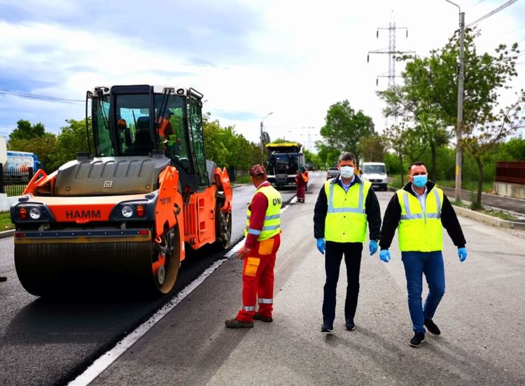 Se lucrează pe toate cele 5 loturi ale centurii Municipiului Târgoviște!