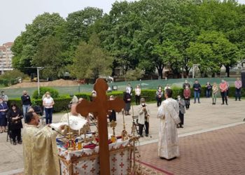 Credincioșii au putut participa din nou la slujbă!