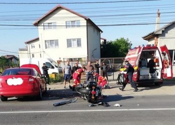 Accident teribil la Crevedia!