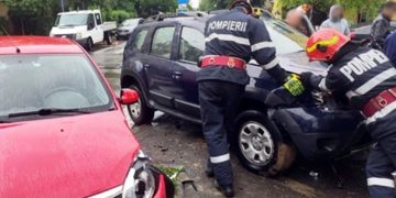 Accident de circulație în Municipiul Târgoviște!