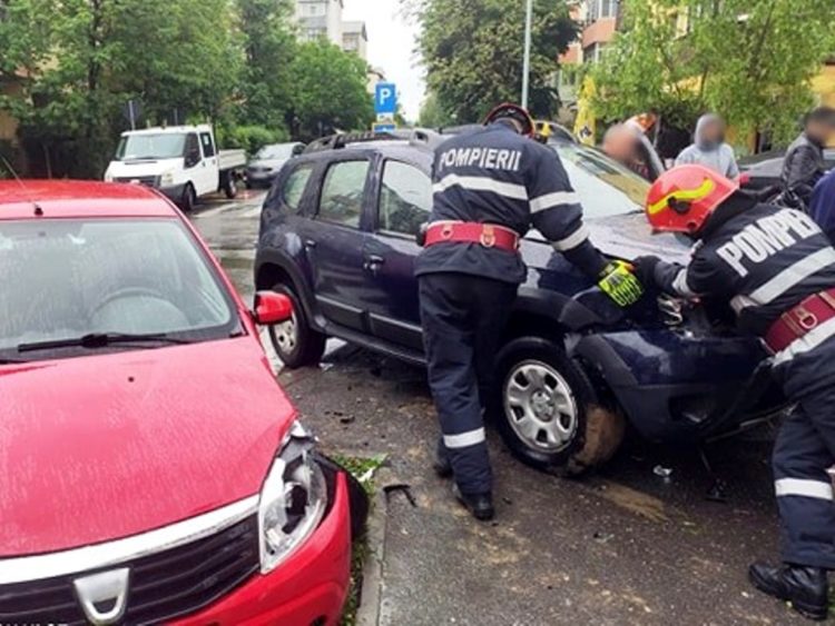 Accident de circulație în Municipiul Târgoviște!