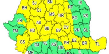 Cod galben de vânt la munte!