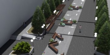 Lucrările de modernizare și reabilitare a Pieței Revoluției presupun și refacerea spațiului verde!