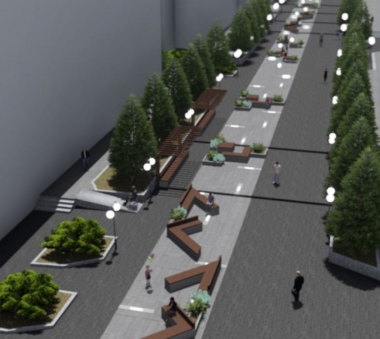 Lucrările de modernizare și reabilitare a Pieței Revoluției presupun și refacerea spațiului verde!