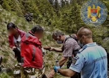 Jandarmii de la Postul Montan Peștera și salvamontiștii au intervenit weekendul trecut în sprijinul unei persoane accidentate!