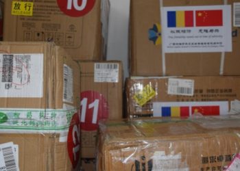 Ajutoarele medicale solicitate de Dâmbovița au sosit din China!