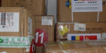 Ajutoarele medicale solicitate de Dâmbovița au sosit din China!