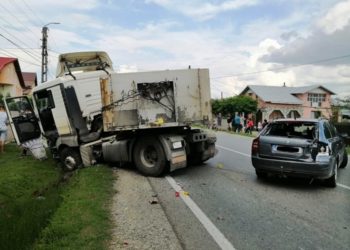 Accident rutier pe raza localității Dărmănești!