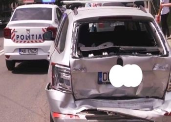 Carambol în Municipiul Târgoviște!