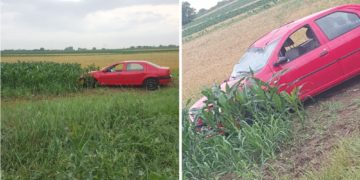 Accident rutier pe raza comunei Cornești!