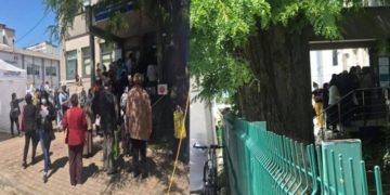 Coadă și îmbulzeală la Policlinica Târgoviște!