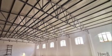 Baza sportivă a Colegiului ”Carabella” din Târgoviște va fi gata în câteva luni!