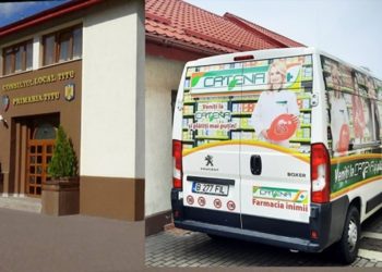 Farmaciile Catena au donat materiale de protecție și dezinfectante la Primăria Titu!