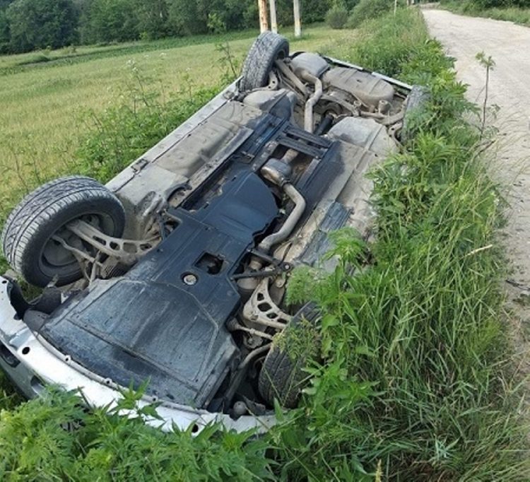 Accident rutier la Hulubești!