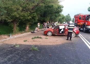 Accident grav în Municipiul Târgoviște!
