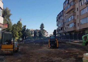 Lucrările de reabilitare a Pieței Revoluției din Municipiul Târgoviște sunt în plină desfășurare!