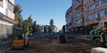 Lucrările de reabilitare a Pieței Revoluției din Municipiul Târgoviște sunt în plină desfășurare!