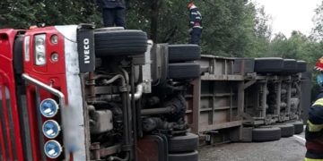 Accident violent la Dragodana!