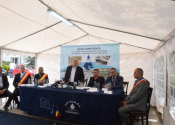 A FOST SEMNAT CONTRACTUL „REȚELE APĂ ȘI CANALIZARE CREVEDIA”
