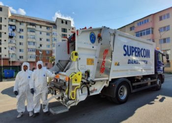 Supercom a intensificat măsurile de dezinfecție a pubelelor și platformelor de colectare a gunoiului!