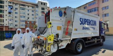 Supercom a intensificat măsurile de dezinfecție a pubelelor și platformelor de colectare a gunoiului!