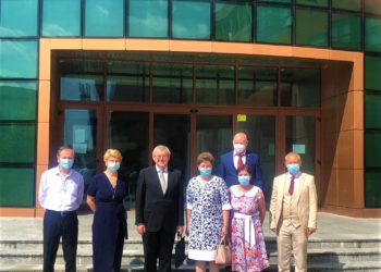 Ambasadorul Republicii Belarus a fost în vizită la Universitatea “Valahia” din Târgoviște!