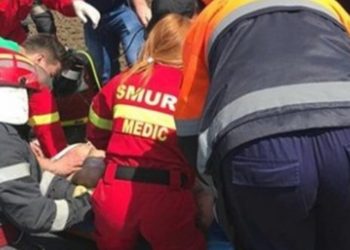 Un bărbat din Mărunțișu și-a prins piciorul în motocultor!