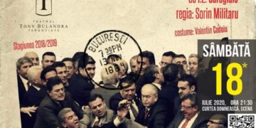 Spectacol în aer liber la Curtea Domnească din Târgoviște!