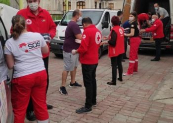 Crucea Roșie Dâmbovița continuă să intervină în lupta cu COVID-19!