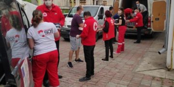 Crucea Roșie Dâmbovița continuă să intervină în lupta cu COVID-19!