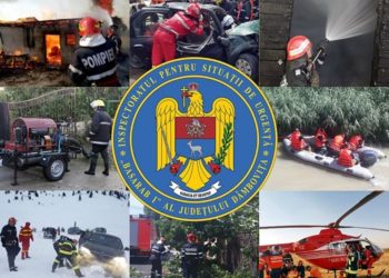 Sute de misiuni pentru pompierii dâmbovițeni în ultima săptămână!