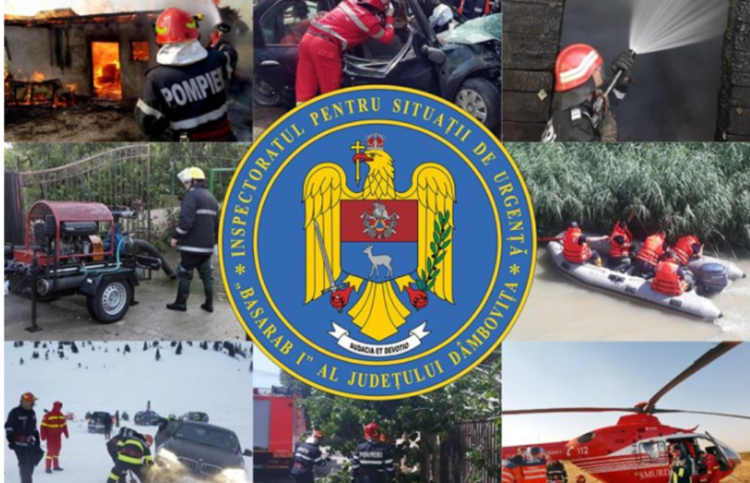 Acţiuni de intervenţie şi activităţi preventive ale ISU “Basarab I” Dâmboviţa!