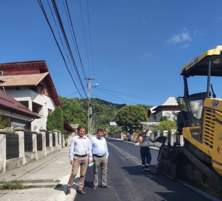 La Fieni continuă programul de modernizare a infrastructurii rutiere!
