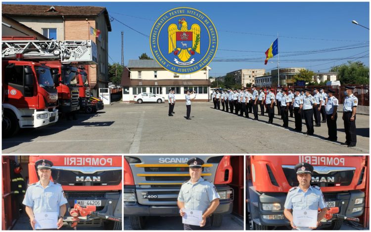Avansări în grad și treceri în rezervă la ISU „Basarab I” Dâmboviţa!