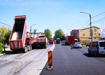 Noi asfaltări pe Centura Târgoviştei!