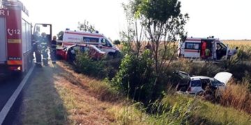 Accident de circulație pe raza localității Mătăsaru!