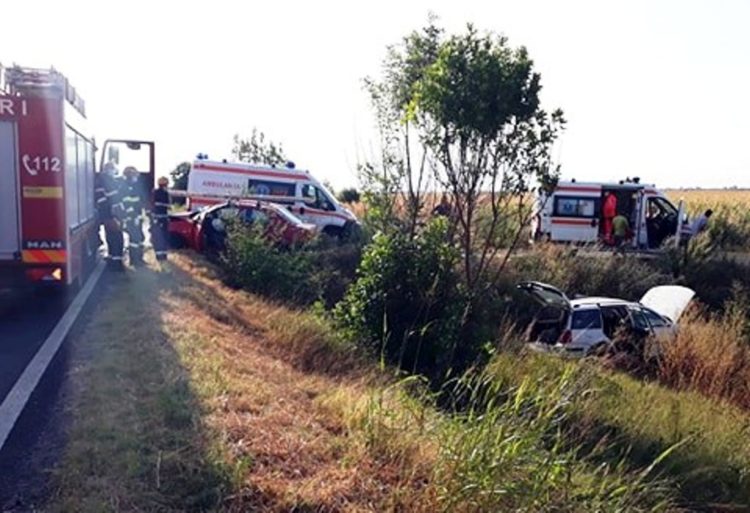 Accident de circulație pe raza localității Mătăsaru!