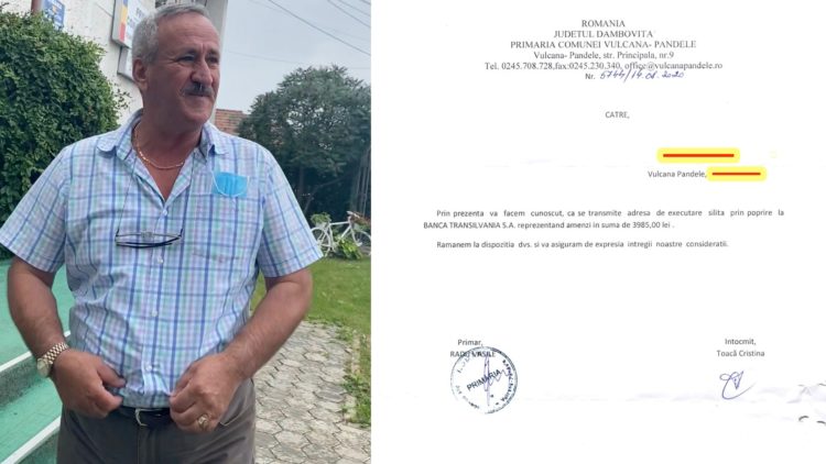 NEBUNIE ”MARCA CIULAMA” LA VULCANA PANDELE! DEȘI EXECUTĂRILE SILITE SUNT SUSPENDATE PÂNĂ PE 25 OCTOMBRIE PRIMARUL PSD-IST BLOCHEAZĂ PENSII, CONTURI & SALARII