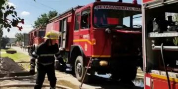 Incendiu de vegetație în localitatea Șelaru!