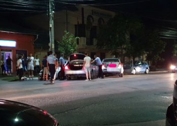 Accident rutier în dreptul Poliției Găești!