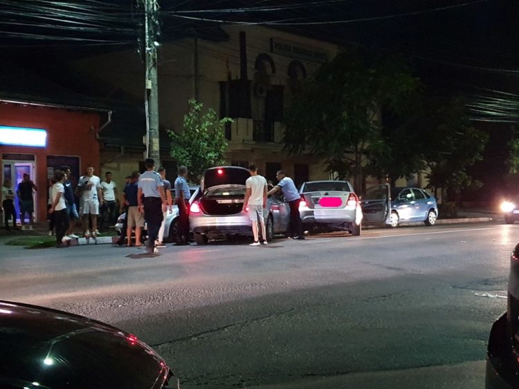 Accident rutier în dreptul Poliției Găești!