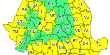 Cod galben de caniculă în Dâmbovița!