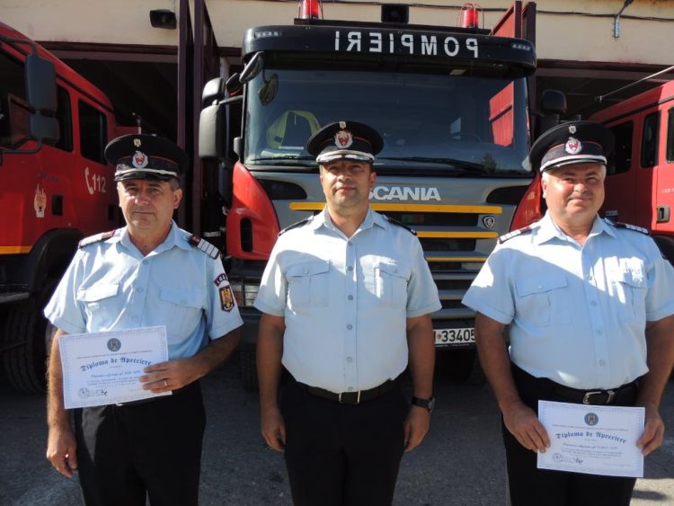 Trecere în rezervă a trei cadre militare la ISU „Basarab I” Dâmboviţa!