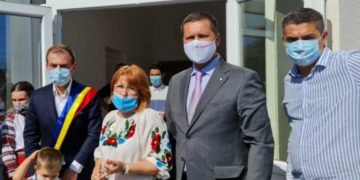 Corneliu Ștefan a participat la inaugurarea școlii din Valea Voievozilor!