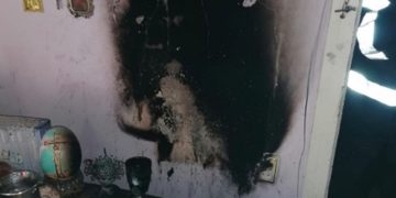 Incendiu într-un apartament din Municipiul Târgoviște!